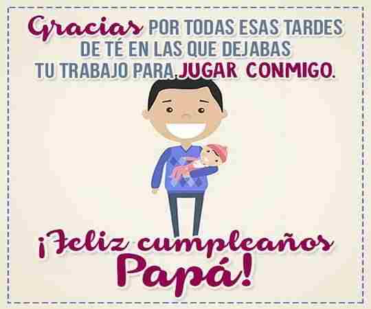 Mensajes de cumpleaños para papá Mensajes de cumpleaños para papá
