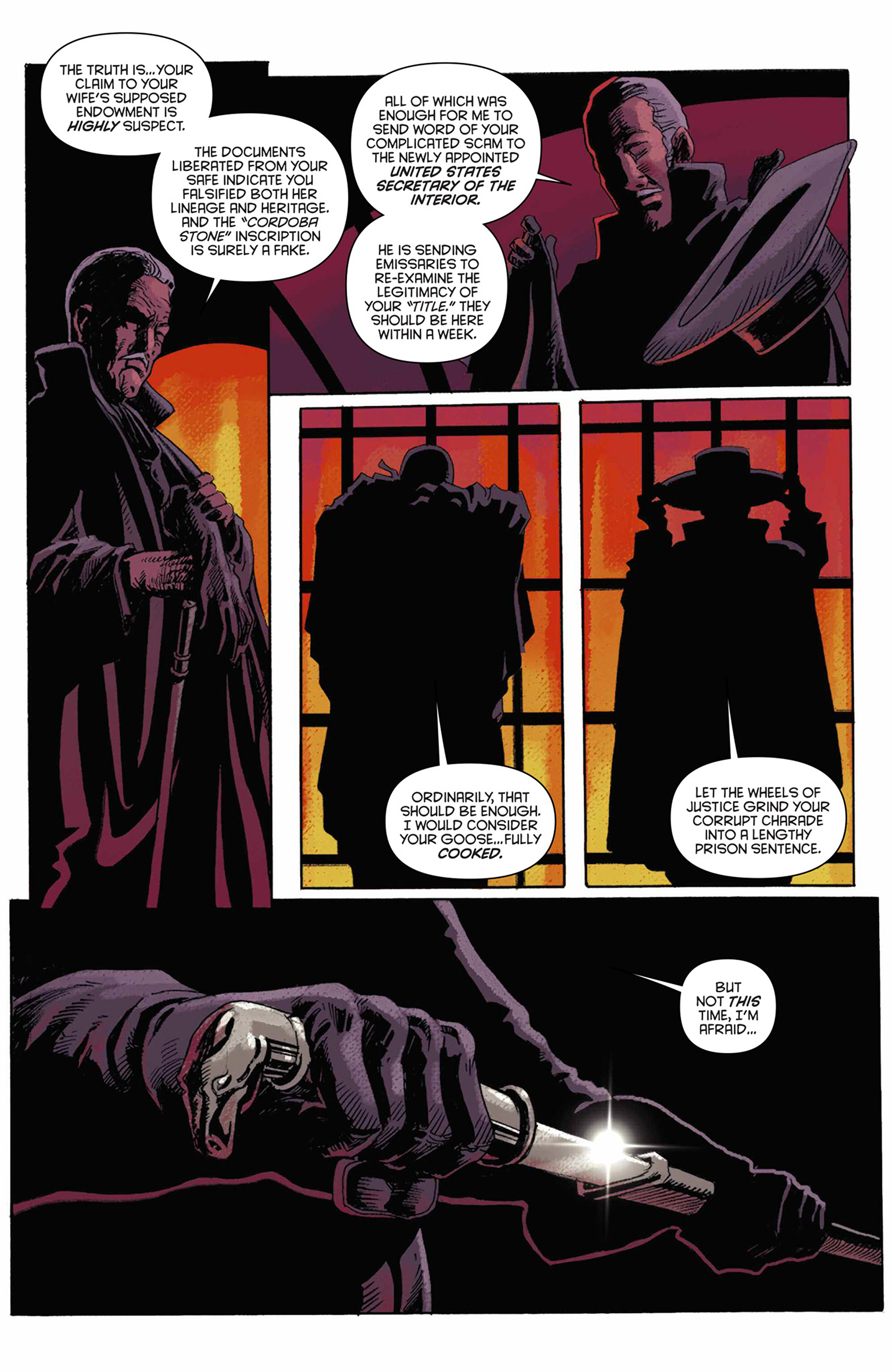 Read online Django/Zorro comic -  Issue #7 - 18