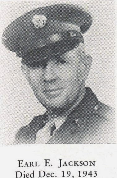 Col Ed Jackson ABT UNK: Military Monday: Corporal Earl Emerson Jackson, 1905-1943, part 1