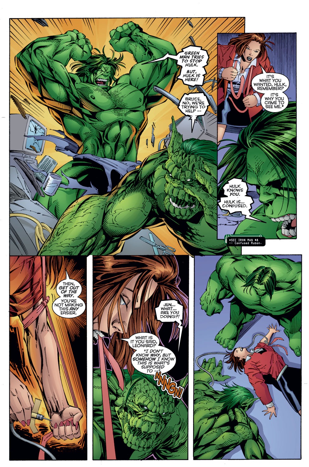 Read online Iron Man (1996) comic -  Issue #10 - 14