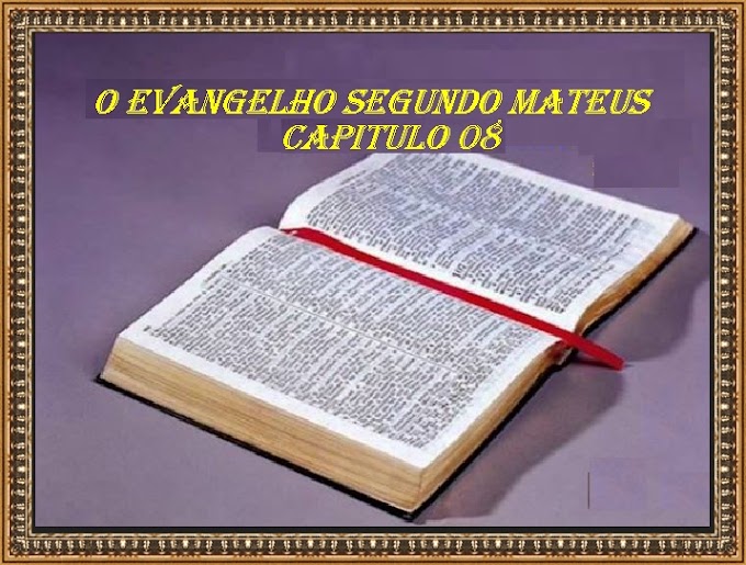 O EVANGELHO SEGUNDO MATEUS CAPITULO 08