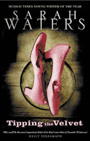 Book cover of Tipping the Velvet by Sarah Waters Book cover of Tipping the Velvet by Sarah Waters