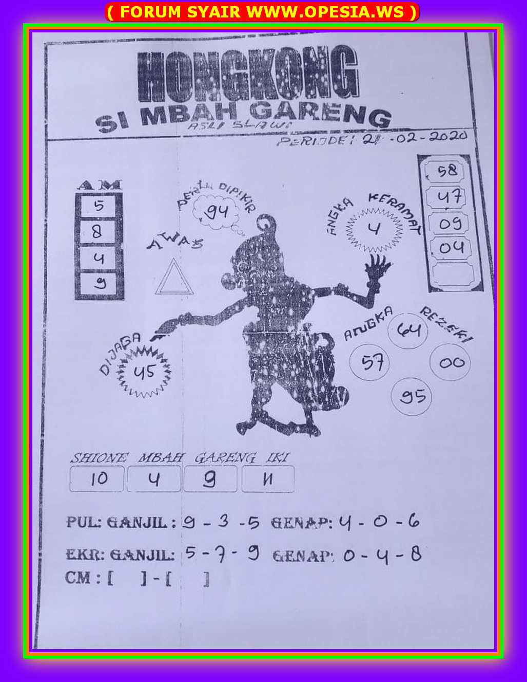 Syair Hk 21 Februari 2020 Kode Syair Sgp Syair Hk Syair Sydney 2021 Syair Hk 21 Februari 2020 Kode Syair Sgp Syair Hk Syair Sydney 2021