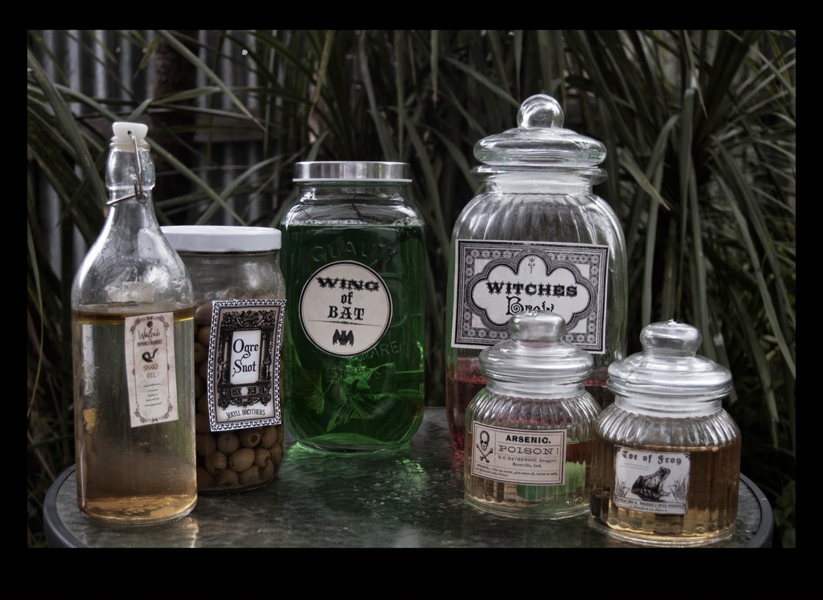 Tinker and Cook Halloween Decorations Magic Potions