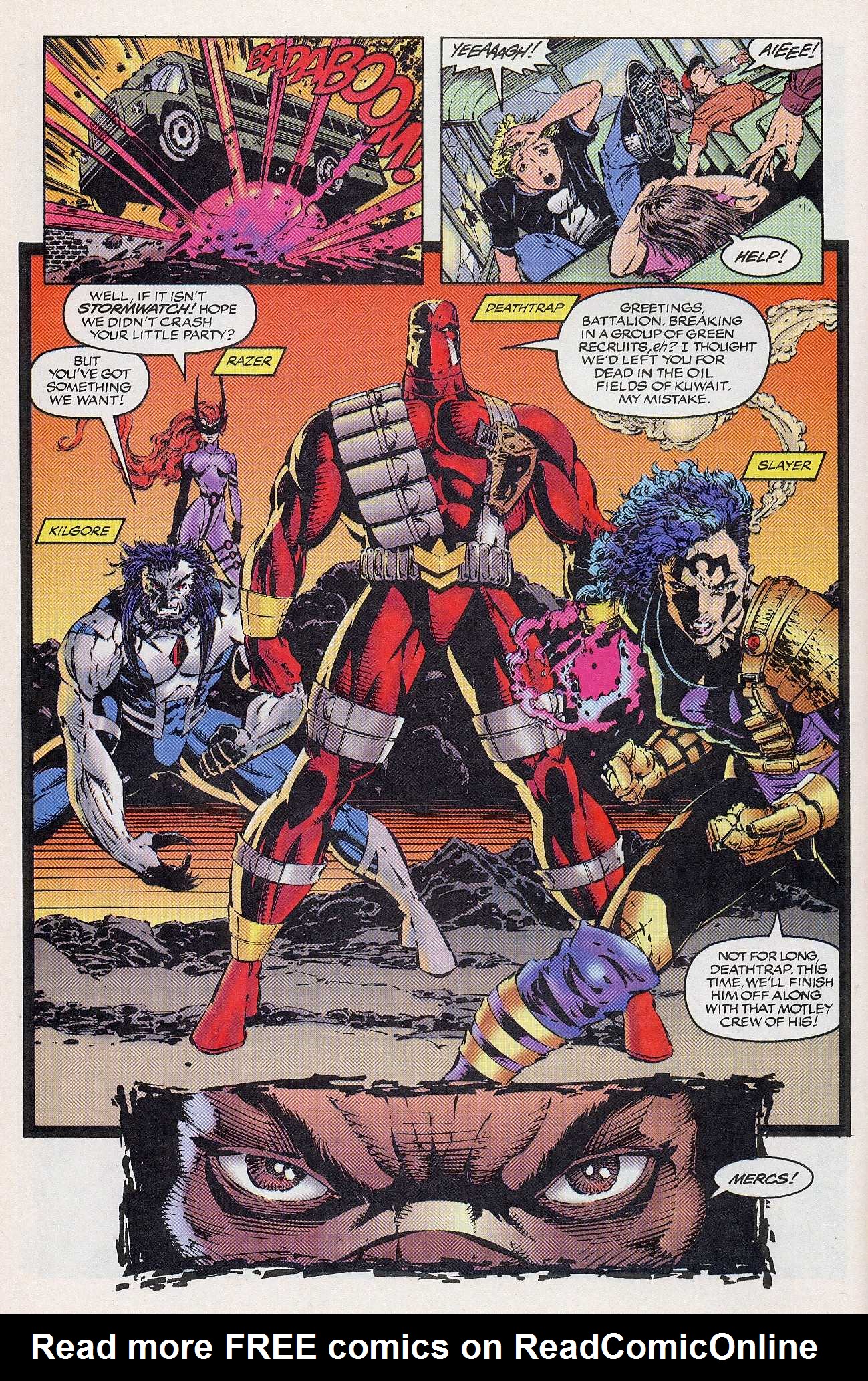 Read online Stormwatch (1993) comic -  Issue #1 - 8