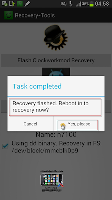 شرح طريقة تثبيت  الريكفري TWRP و الريكفري CWM