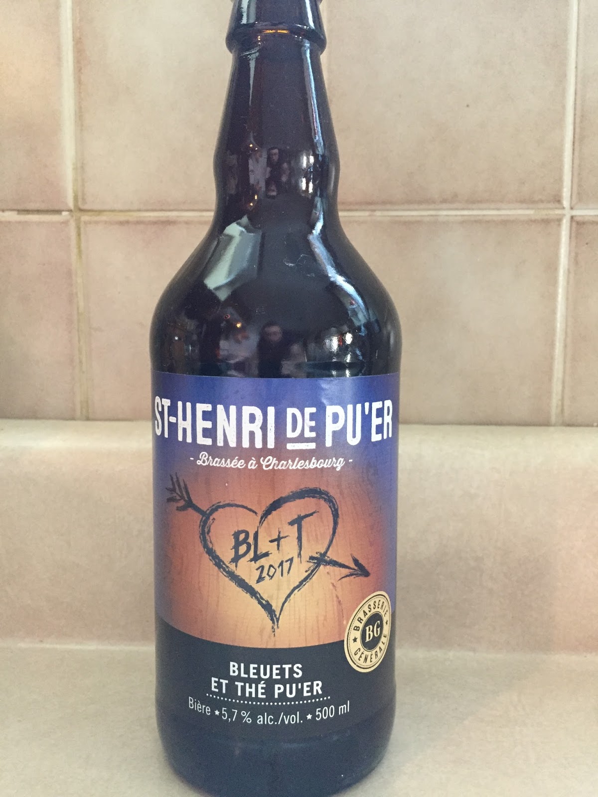 Phil et la bière! Brasserie Générale StHenri de Pu'er