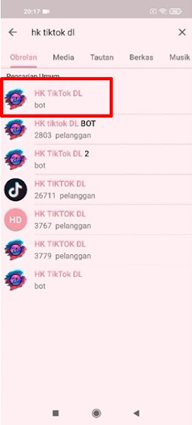 How to Save TikTok Videos Without Watermark Via Telegram 4