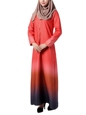 Long Dress Muslim Terbaru Desain Mewah Incaran Hijabers Masa Kini