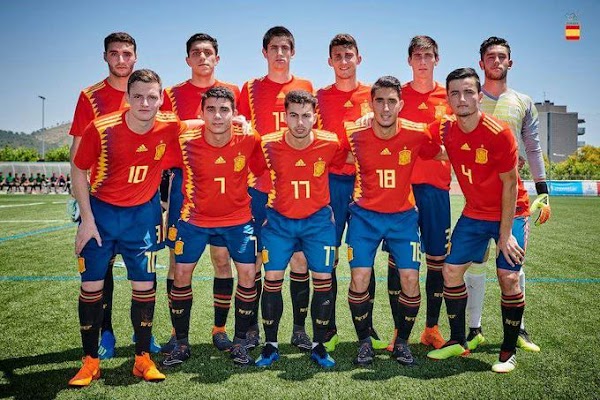 La España Sub-18 de Álvaro Fernández y Juan Cruz ganan 4-1 a Argelia