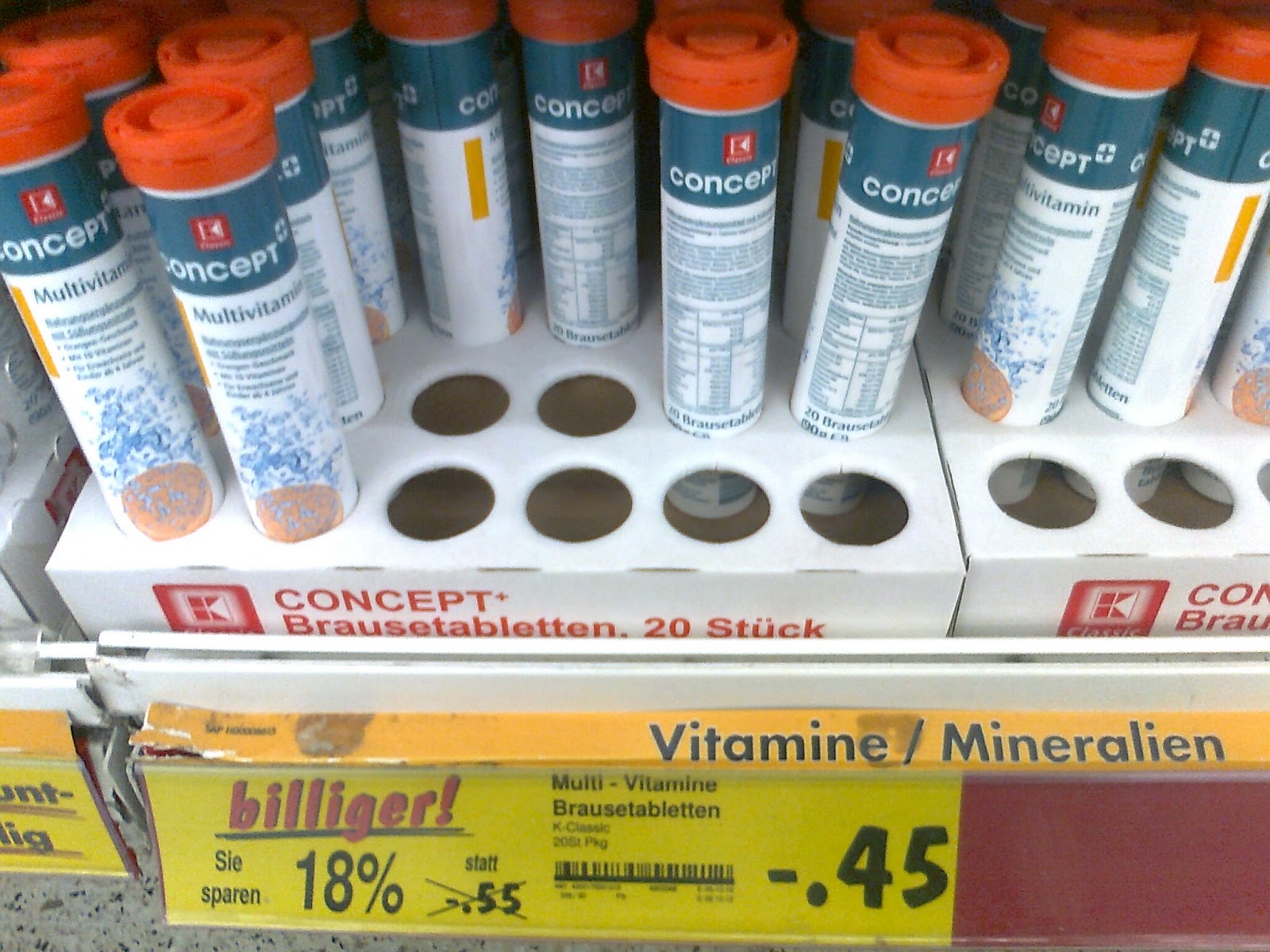 vitamine da supermercato