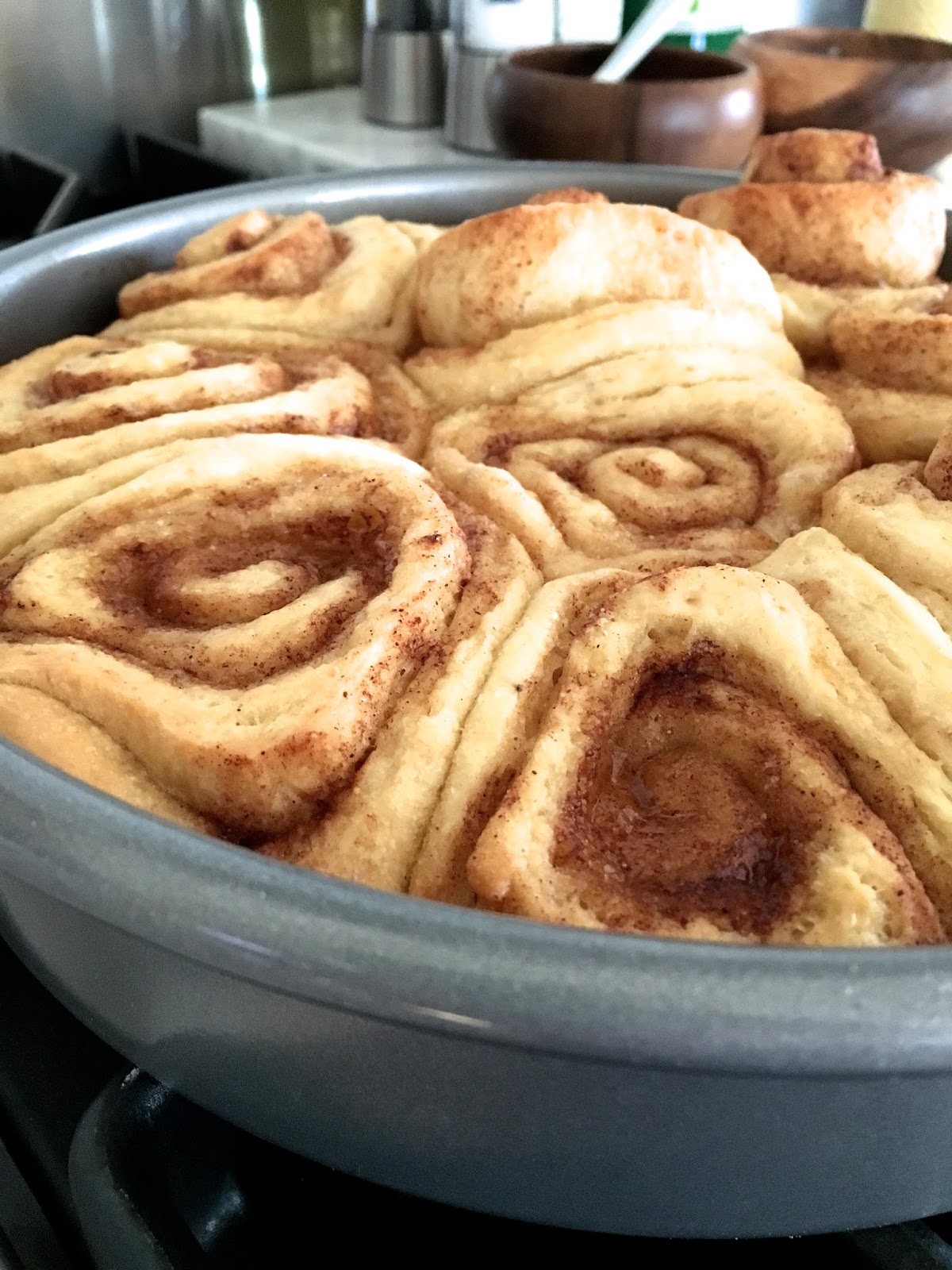 siriously delicious Banana Bread Cinnamon Rolls