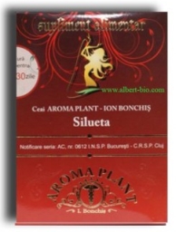 cutia ceaiului Silueta Bonchis aromaplant