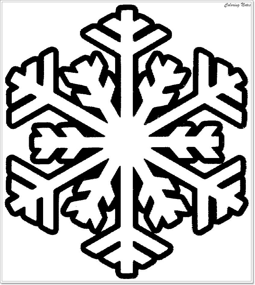 Top 25 Winter Snowflake Coloring Pages Easy Free And Printable 