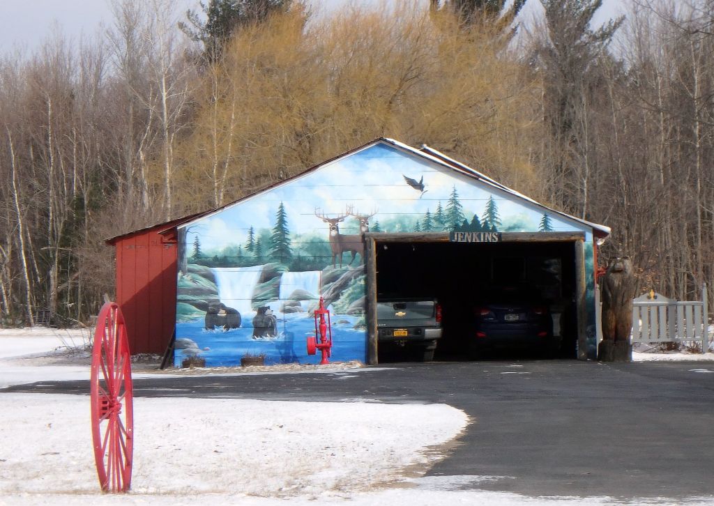 Windswept Adventure Pretty Little Town Of Constable, New York