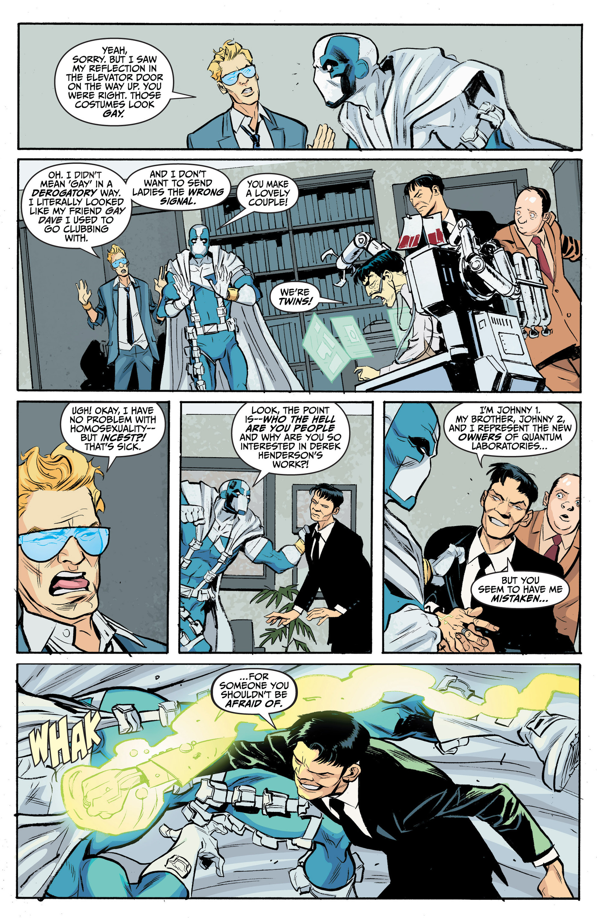 Read online Quantum and Woody (2013) comic -  Issue #2 - 23