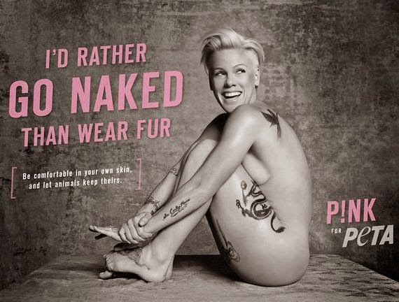 Would Rather Go Naked Than Wear Fur 39