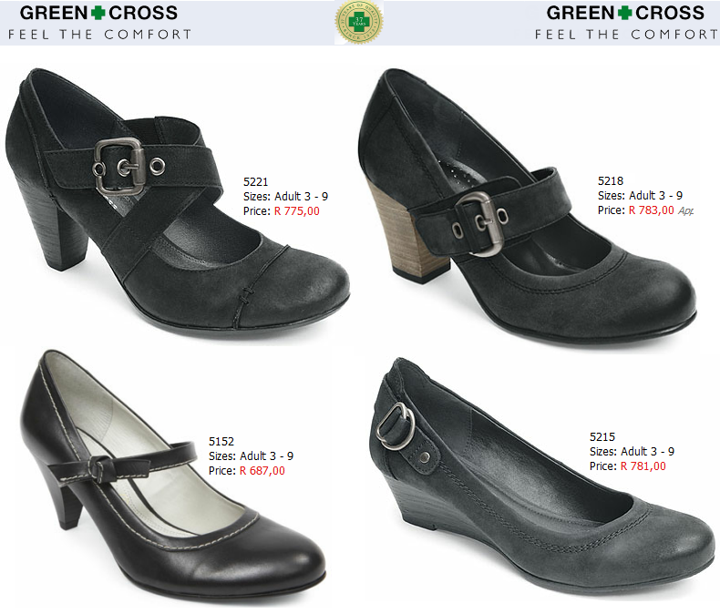View the range of Ladies shoes online .