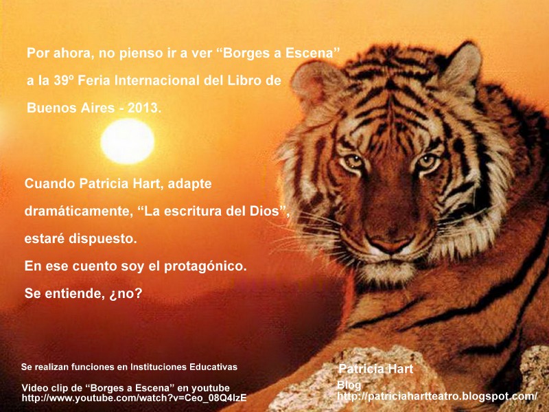 Patricia Hart Teatro Arte Y Educación Ataque De Envidia Hay Los Tigres De Georgie