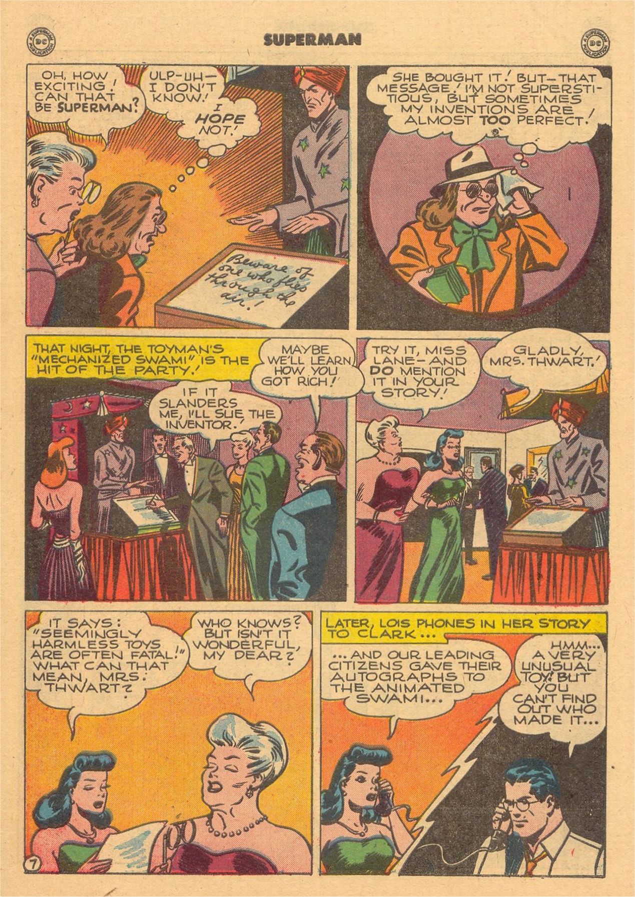 Read online Superman (1939) comic -  Issue #47 - 9