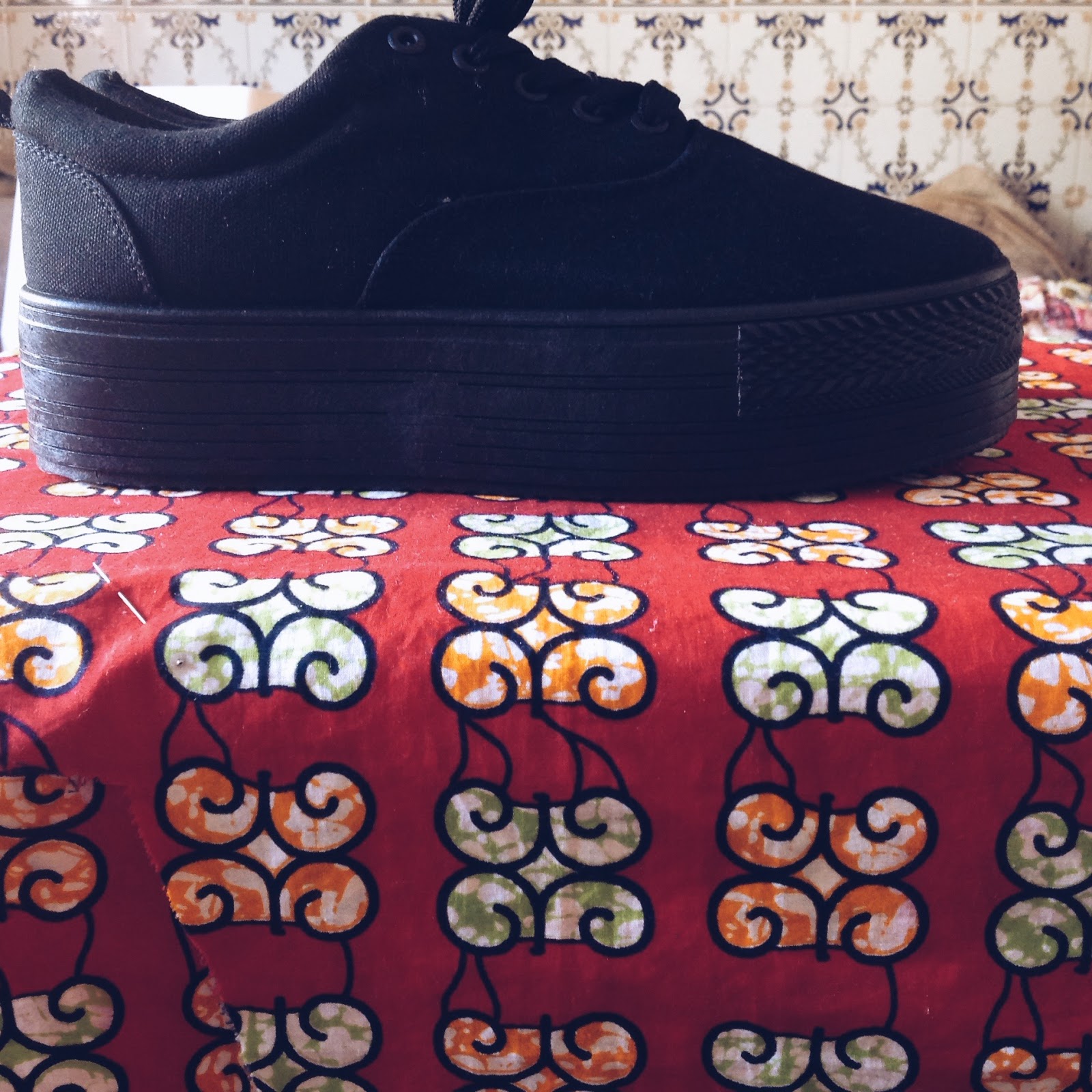 tenis plataforma primark