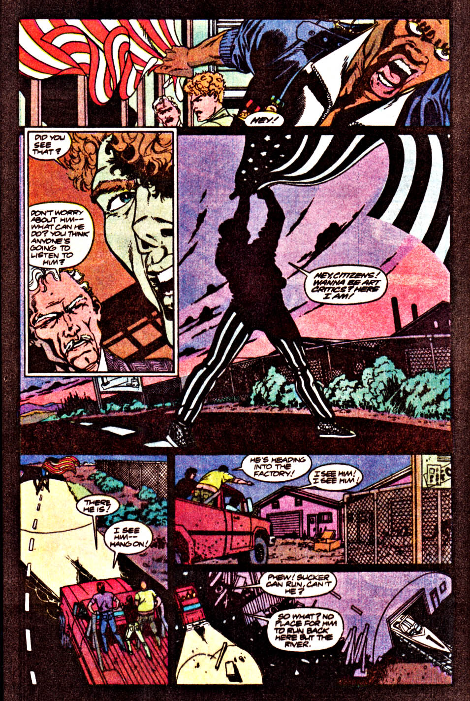 Read online The Punisher (1987) comic -  Issue #44 - Flag Burner - 20