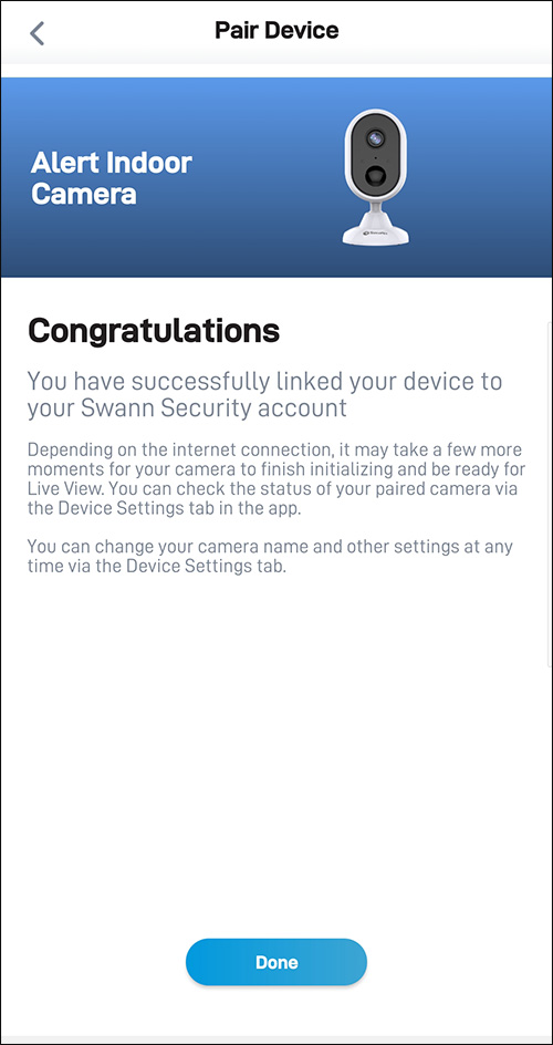 Swann IP camera Swann Security app