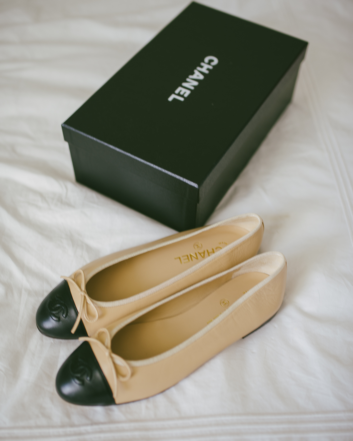 chanel flats wide