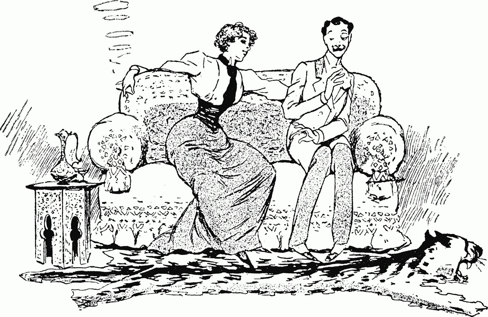 1890s Interracial Porn - Writers in London in the 1890s