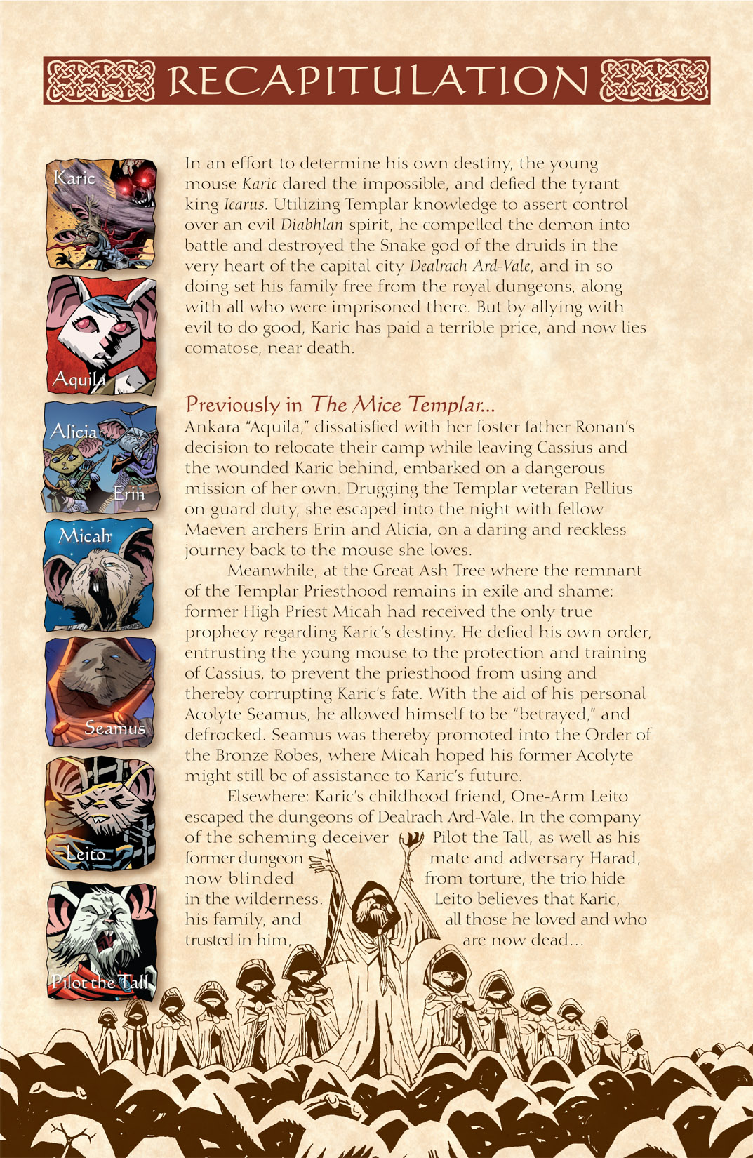 Read online The Mice Templar Volume 3: A Midwinter Night's Dream comic -  Issue #4 - 3