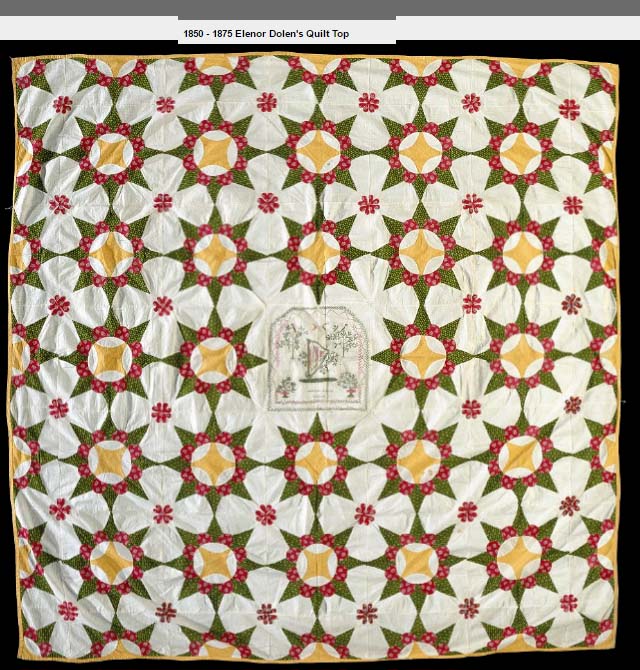 Barbara Brackman's MATERIAL CULTURE Smithsonian Quilt & Textile Collection Online