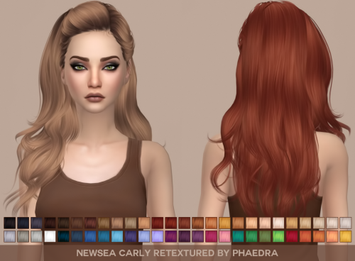 My Sims 4 Blog Hair Retextures By Phaedrasims