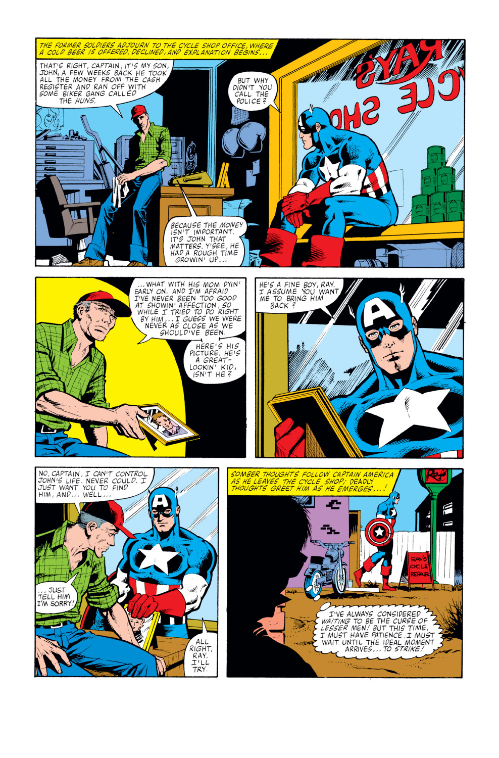 Read online Captain America (1968) comic -  Issue #259 - 9