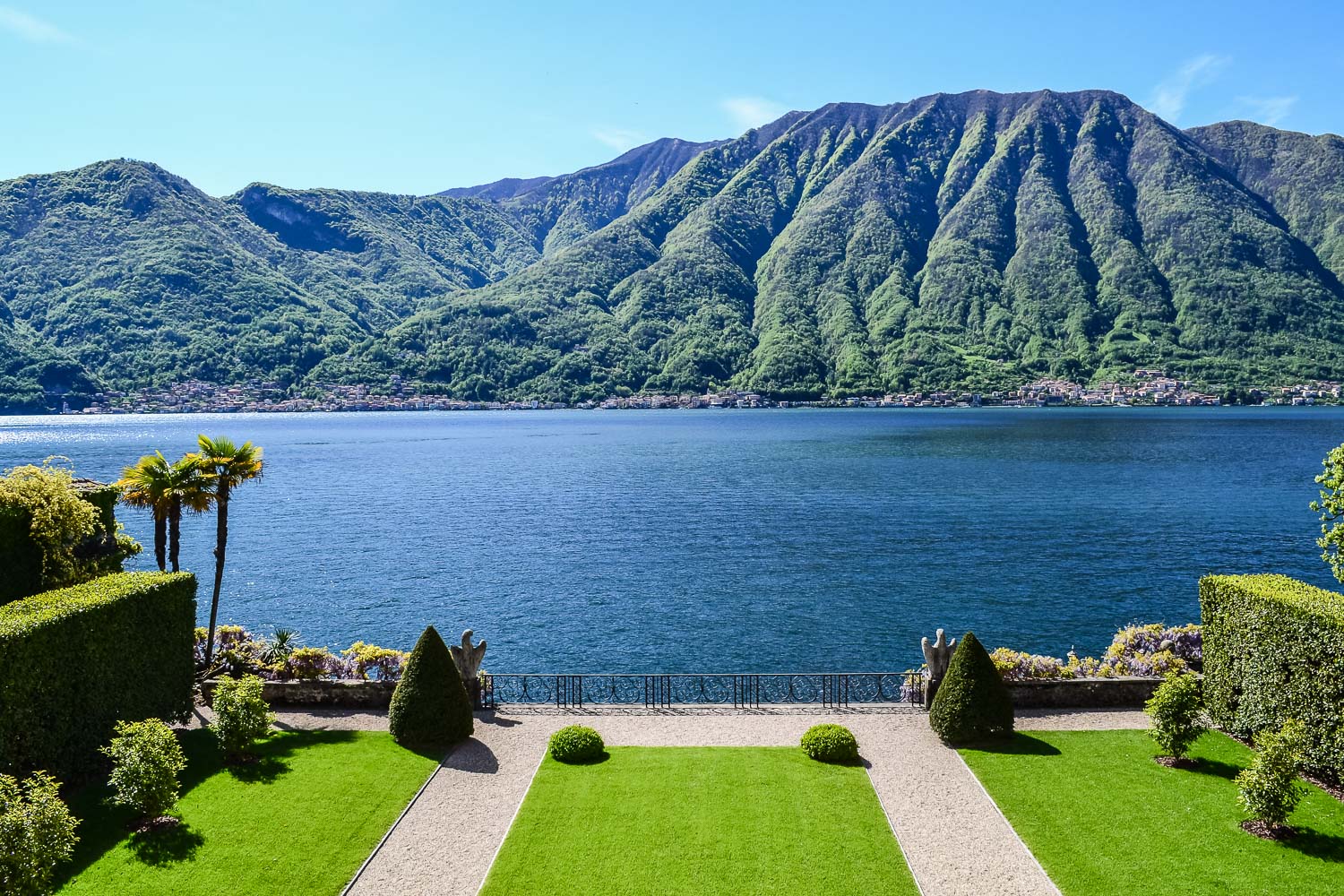 Nobel villa Gallio, Lenno, Lake Como, Italy.