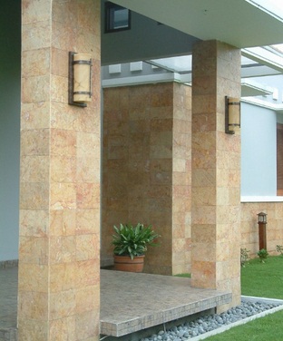 32 Ide Terpopuler Keramik Motif Kayu Pada Tiang Teras