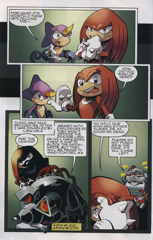 Read online Sonic The Hedgehog comic -  Issue #222 - 23