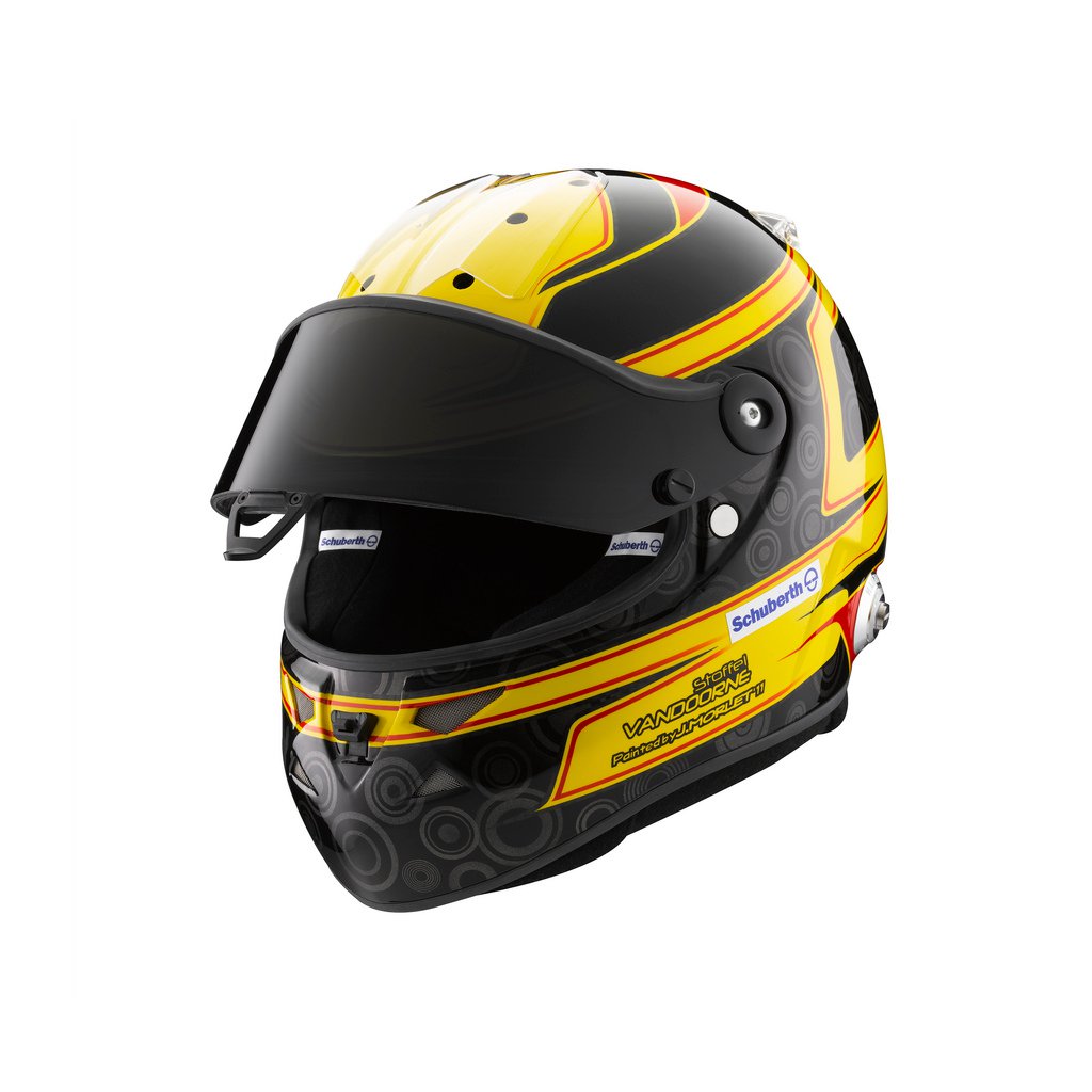 Racing Helmets Garage Schuberth SF1 S.Vandoorne 2011 by JM Helmets Painting