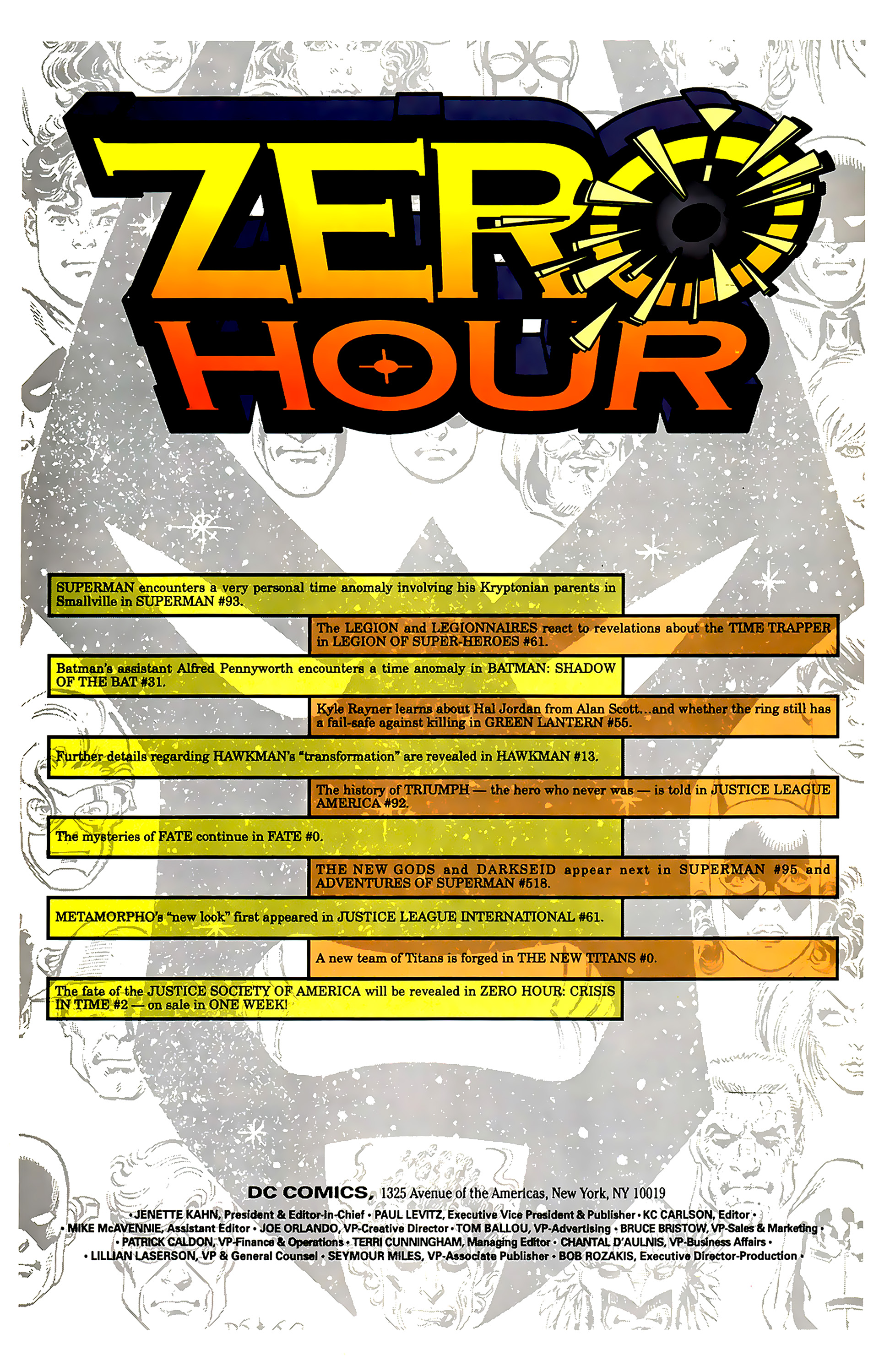 Read online Zero Hour: Crisis in Time comic -  Issue #3 - 23