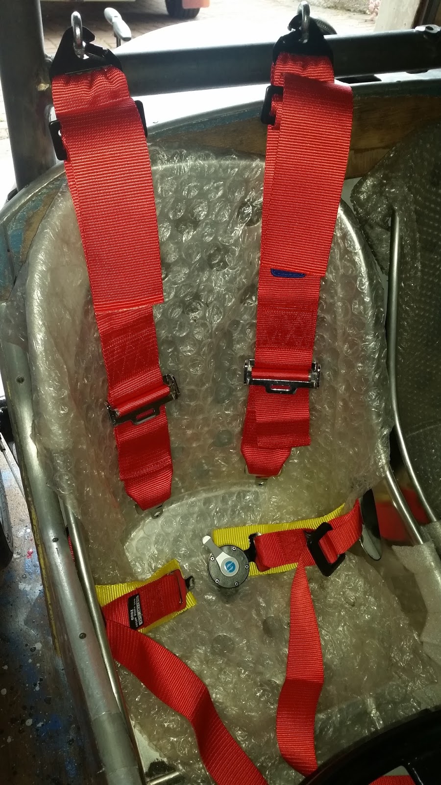 Austin Seven Special Seat belts