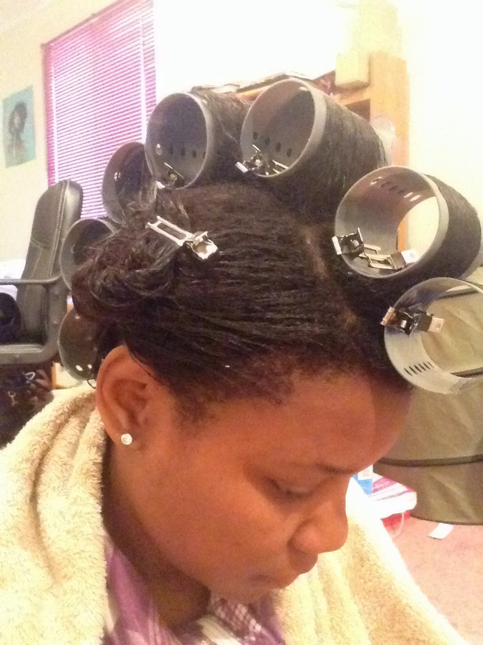 Growing Mane Straightening Relaxed Hair Without Heat After Washing