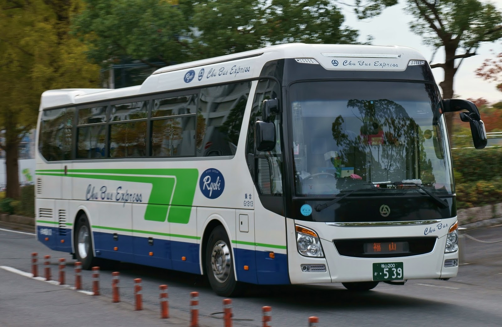 広島のバス 中国バス 福山200か539