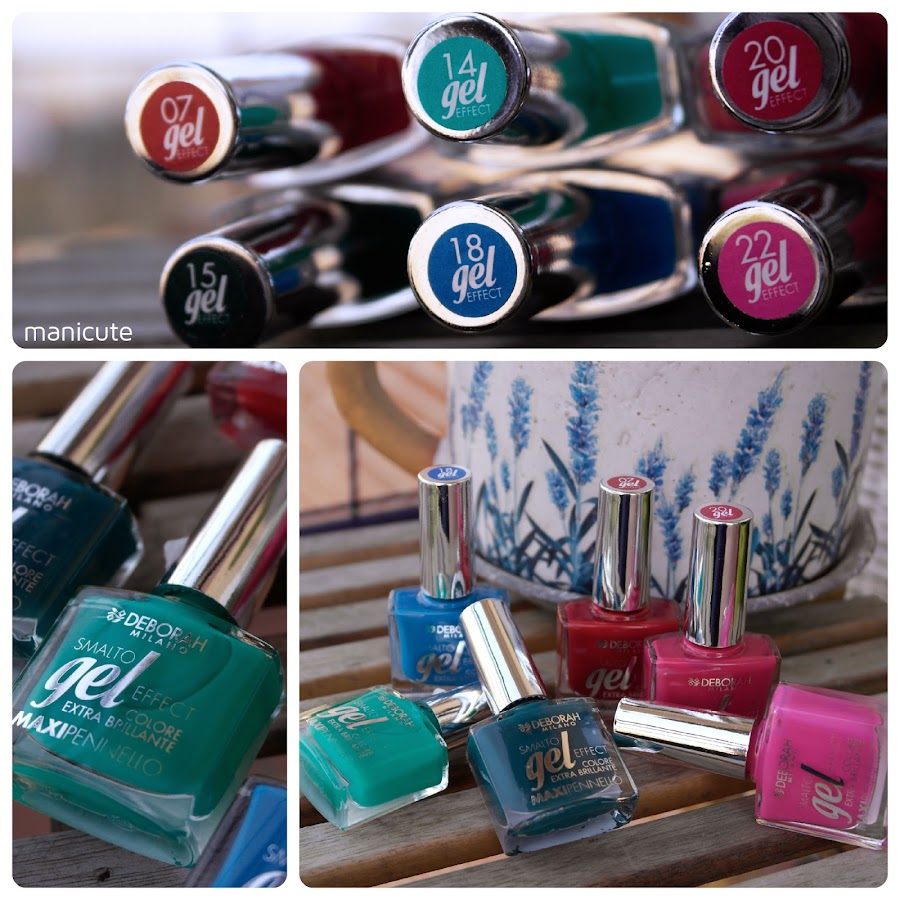 Esmaltes efecto gel. Shine Tec Deborah Milano