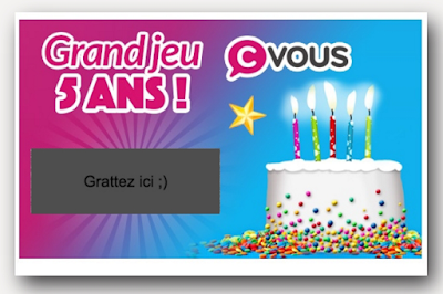 Participer - CVOUS JEU IG ANNIVERSAIRE