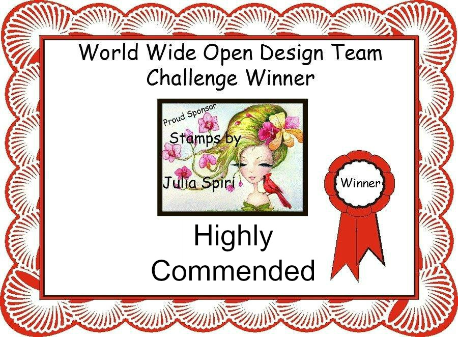 I'm a Highly Commended Winner