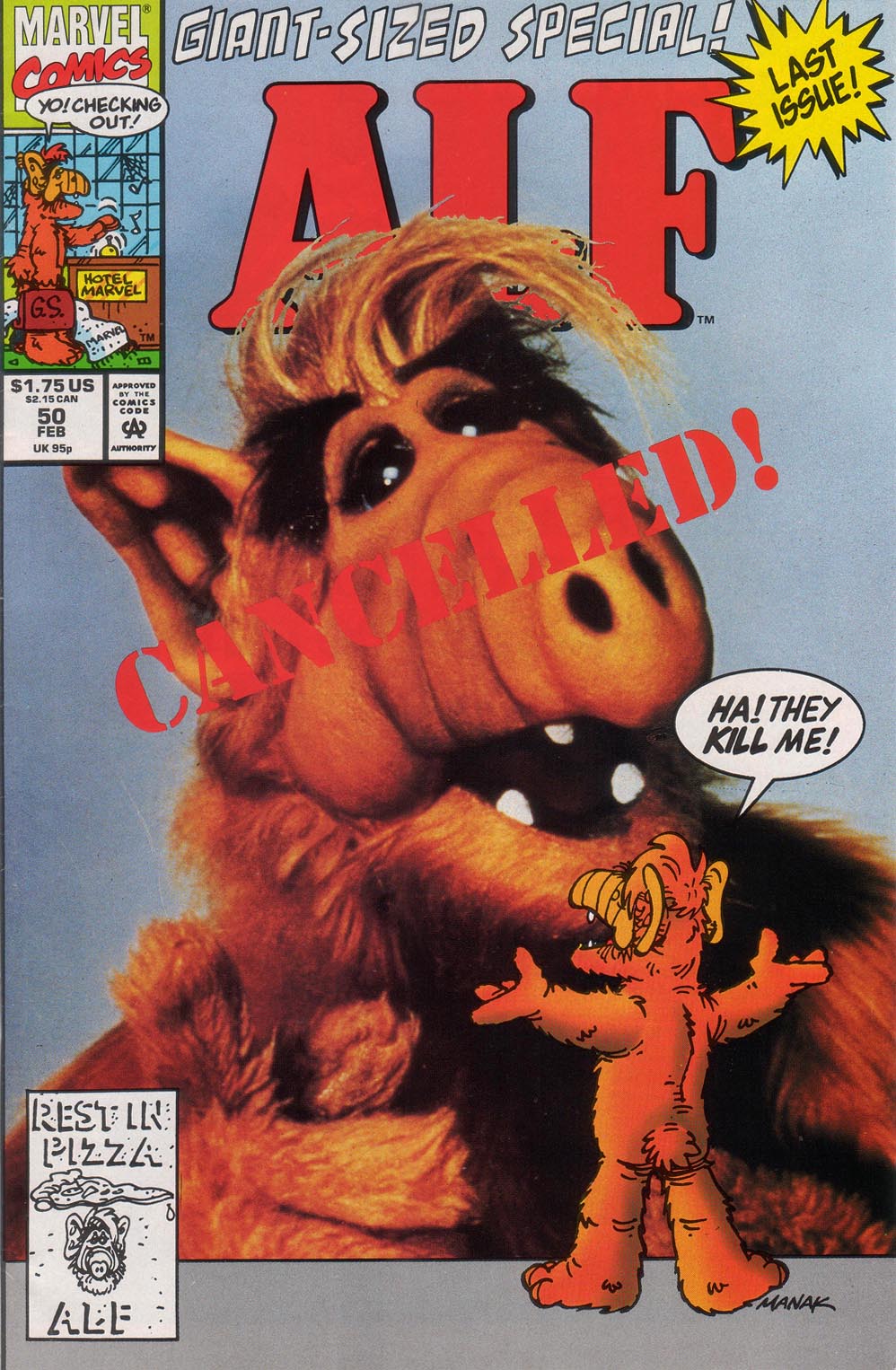 Read online ALF comic -  Issue #50 - 1