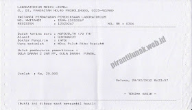 Pirantilunakwebid Laboratorium Klinik