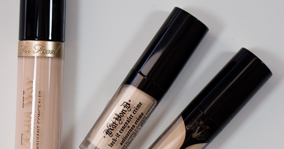 WARPAINT and Unicorns: Too Faced Born This Way Natually Radiant in Light, Fair, and Very Fair Kat Von D Lock-It Concealer Crème in Light 3 Light 11 :