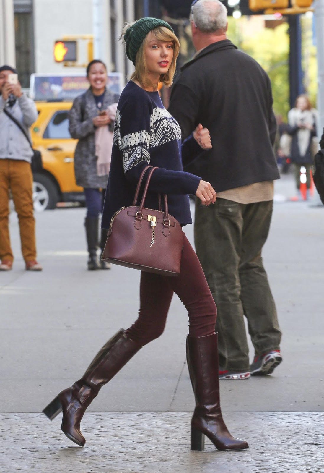 Shoe Game of the Stars: & Other Stories Leather Knee Boot - Taylor Swift