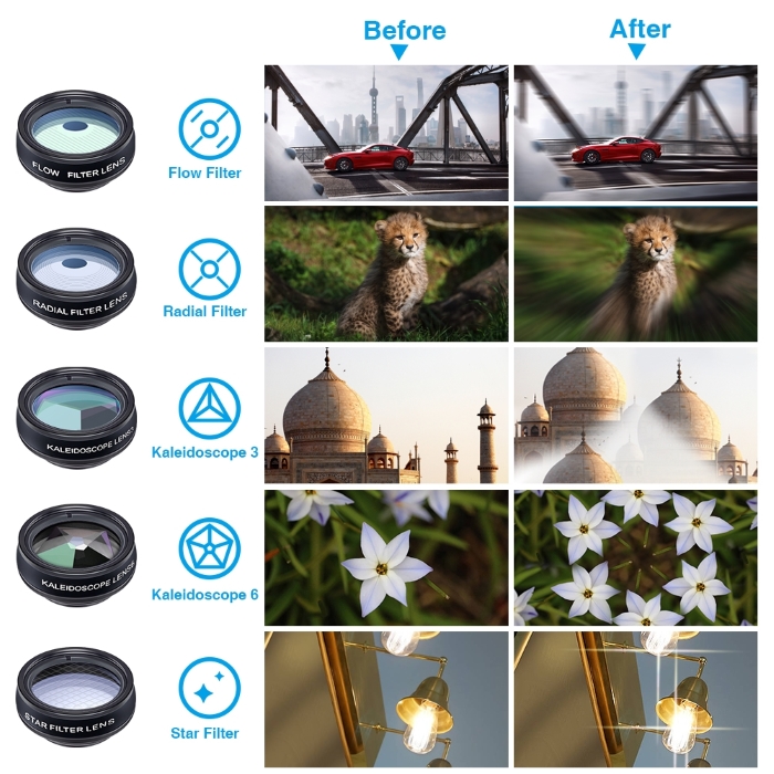 Apexel APL-DG10 10 σε 1 Φακοί Κάμερας για Smartphone Apexel APL-DG10 10 σε 1 Φακοί Κάμερας για Smartphone