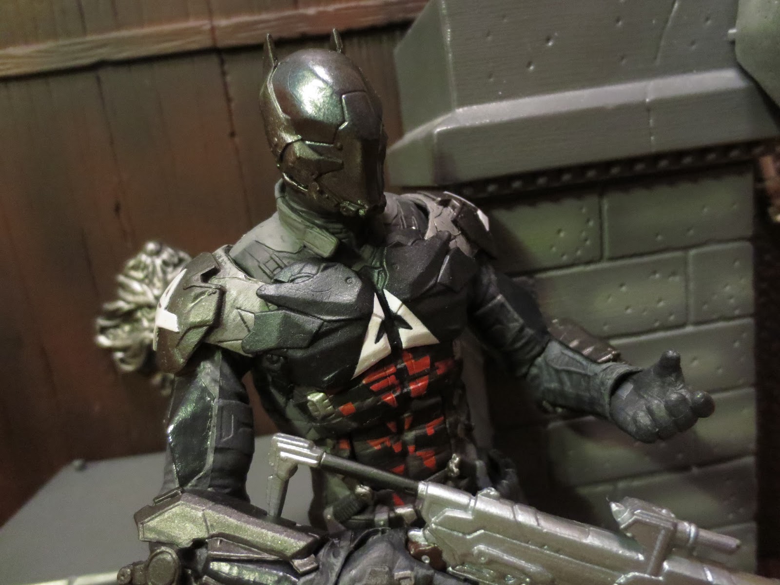 Action Figure Barbecue: Action Figure Review: Arkham Knight from Batman: Arkham  Knight by DC Collectibles